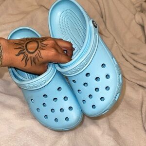 Baby Blue crocs